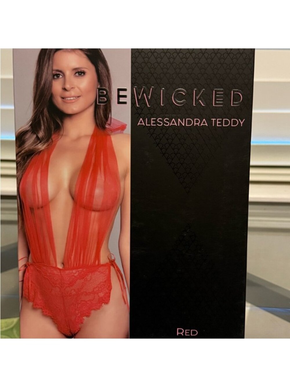 Alessandra Teddy in Scarlet Red
